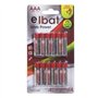Pacote com 12 pilhas alcalinas Elbat LR03/AAA