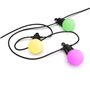 Cordão de luzes LED RGB inteligentes Hama para uso externo - 8 m de comprimento - IP44 - Wi-Fi - Flexível - Cabo de alimentação 