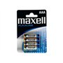Pacote com 4 pilhas alcalinas Maxell LR03 AAA 1,5V