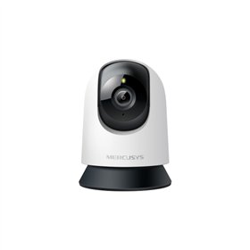 Câmera de segurança Wi-Fi Mercusys MC200 1080P - Visão noturna até 12m - Rotação de 360 graus - Áudio bidirecional - Branca