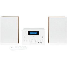 Sistema Micro Hi-Fi Thomson MIC121BT 50W Bluetooth - Leitor de CD, Rádio FM - Tecnologia Bass Boost - Controle Remoto - Branco