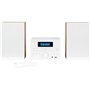 Sistema Micro Hi-Fi Thomson MIC121BT 50W Bluetooth - Leitor de CD, Rádio FM - Tecnologia Bass Boost - Controle Remoto - Branco