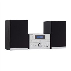 Sistema Hi-Fi Micro Bluetooth Thomson MIC122BT - Leitor de CD e Rádio FM - Potência Musical de 50W - Tecnologia Bass Boost - Con