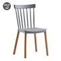 Conjunto de 2 cadeiras Muvip Design D800 - Cinza