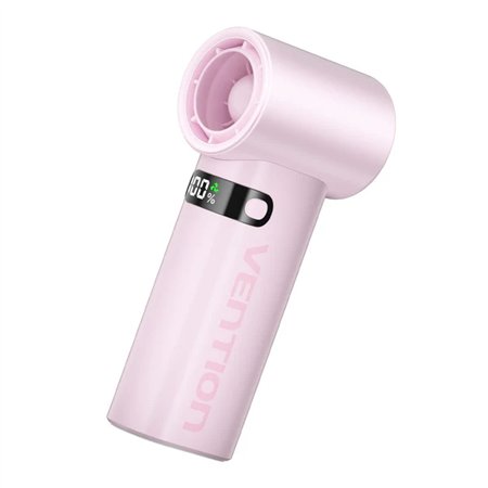 Ventilador portátil Vention PBE - Velocidade máxima de 17.000 RPM - Níveis de velocidade ajustáveis de 1 a 100 - Bateria de 3.00