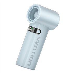 Ventilador portátil Vention PBE - Velocidade máxima de 17.000 RPM - Níveis de velocidade ajustáveis de 1 a 100 - Bateria de 3.00