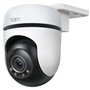 Câmera de segurança inteligente TP-Link Tapo TC41 2K WiFi - Ideal para uso externo - Visão panorâmica de 360° - Visão noturna co