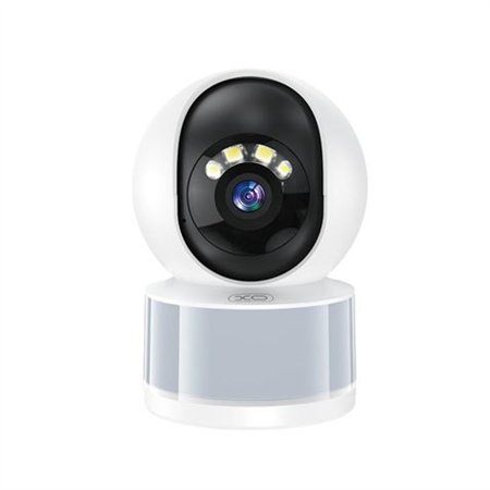 Câmera de segurança XO CR11 WiFi - Motorizada - Visão Noturna - 3MP - Bluetooth - Branca