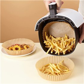 Formas Papel Air Fryer Redondas 16cm 50un