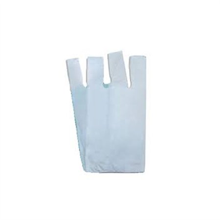 Sacos Plástico Alças 35x45cm Branco Pack 5Kg