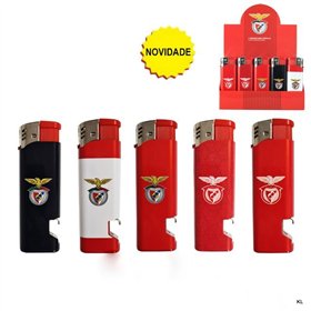 Pack de 5 Isqueiros SL Benfica c/Abre Cápsulas