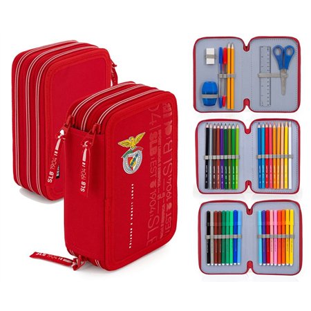 Estojo Benfica Completo Material Giotto