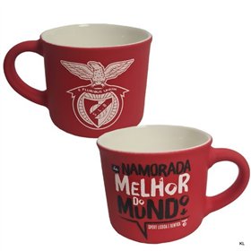 Chávena Café SL Benfica Veludo  Namorada