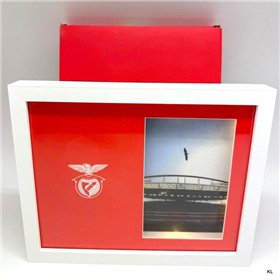 Moldura SL Benfica com LED 10x15cms