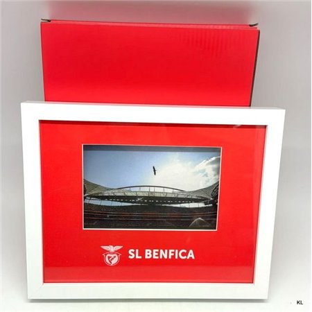 Moldura SL Benfica com LED 10x15cms