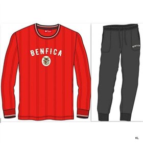 Pijama Algodão SL Benfica Adulto