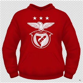 Sweat c/Capuz Benfica (Vermelho) (tam. M)