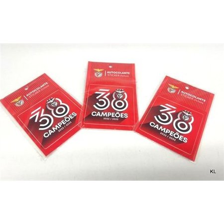 Autoclantes SL Benfica Campeao 38