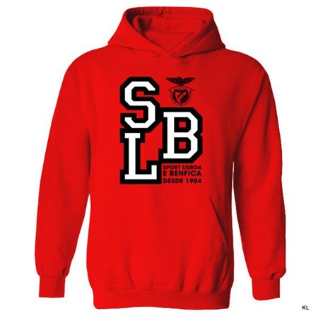 Sweat c/ Capuz Vermelho SL Benfica