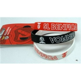 Pulseiras SL Benfica Silicone (3 Pulseiras)