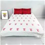 Conjunto Benfica Lençol+2 Fronhas Casal 100% Poliéster