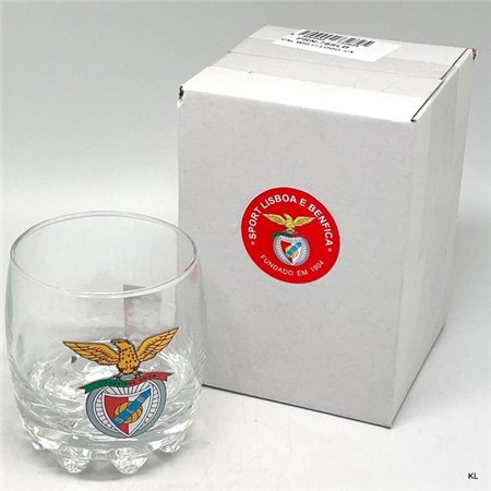 Cálice Whisky SL Benfica Vidro