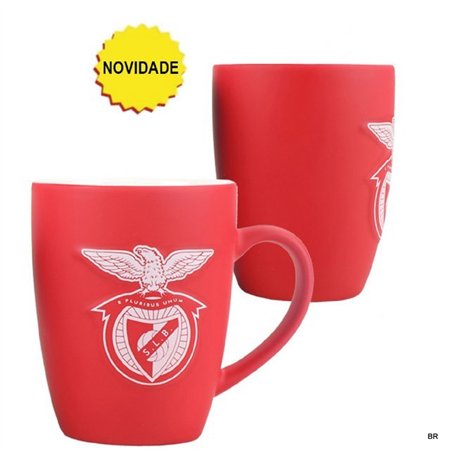 Caneca SL Benfica com emblema em Relevo