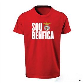 T-Shirt Benfica Algodão Adulto Sou Benfica