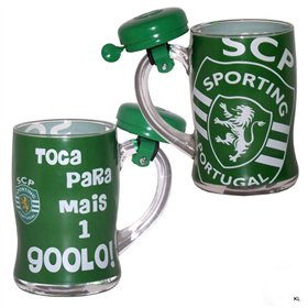 Caneca Cerveja c/Campanhia Sporting CP