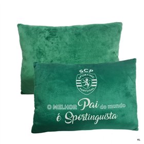 Almofada Sporting CP Dia do Pai 35x25cms