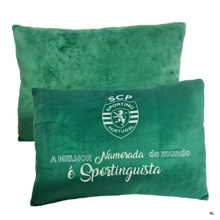 Almofada Sporting CP Namorada 35x25cms