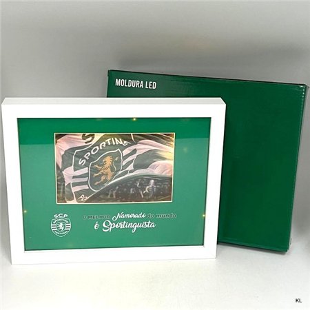 Moldura c/Luz Sporting CP Namorado