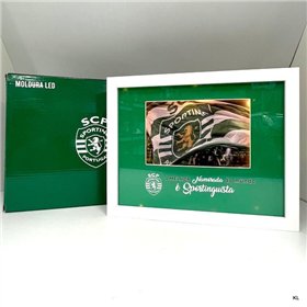 Moldura c/Luz Sporting CP Namorada