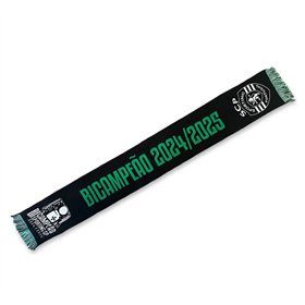 Cachecol Sporting BiCampeão 24/25 PR