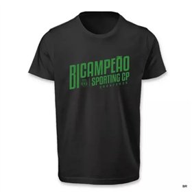 T-Shirt Sporting CP BiCampeão 24/25 Adulto PR