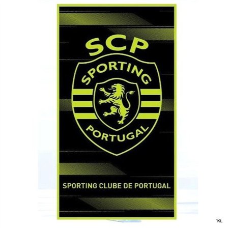 Toalha de Praia Sporting CP Microfibra