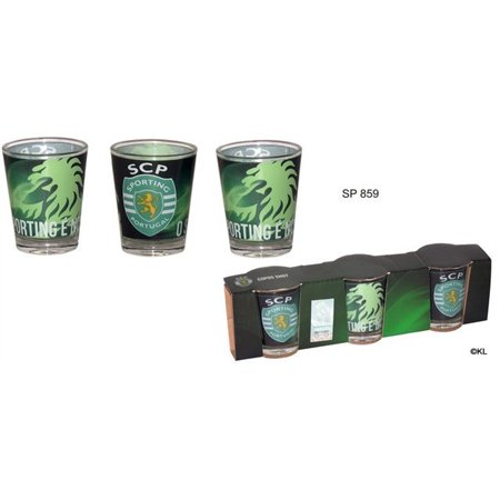 Copos Shot Sporting Conjunto 3