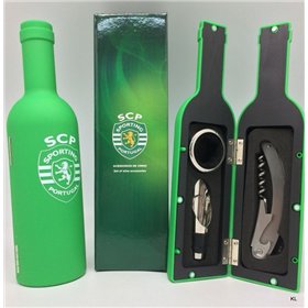 Conjunto Vinho Tipo Garrafa Sporting