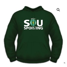 Sweat c/Capuz Sporting CP (Verde)