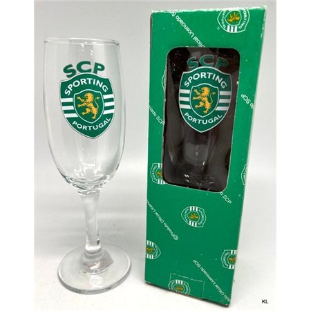Flute logo em Metal Sporting CP