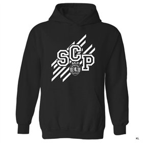 Sweat c/ Capuz Preta Sporting CP