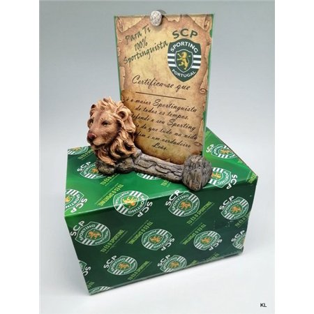 Leão Diploma Sporting CP (16x16 cms)