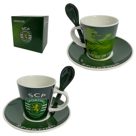 Conjunto café Sporting CP