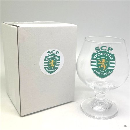 Cálice Conhaque Sporting CP Vidro