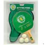 Conjunto Raquete Ping Pong c/Bolsa Sporting CP
