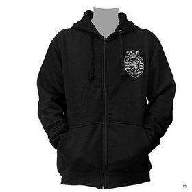 Casaco Sporting CP c/Fecho e Capuz ( Hoodie)