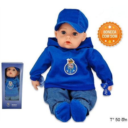 Bebe FC Porto 50cms c/som (Boné)