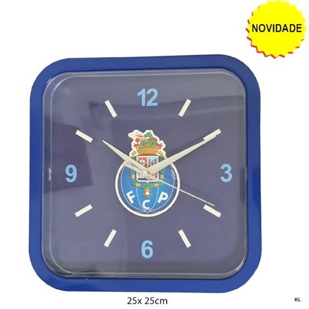 Relógio de Parede FC Porto 25x25cms