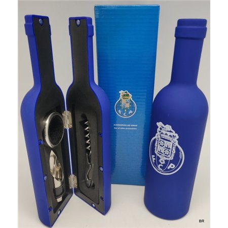 Conj. Vinho c/Acessorios FC PORTO