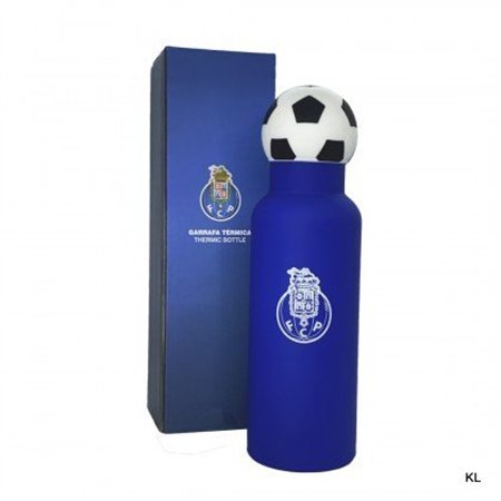 Garrafa FC Porto Aço c/tampa bola térmica